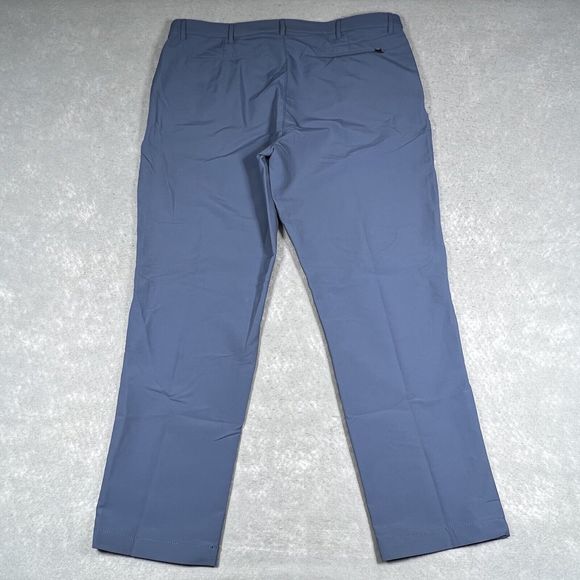 Banana Republic Pants Mens Size 40 Blue Flat Front Slim Performance Stretch Golf - Picture 5 of 11